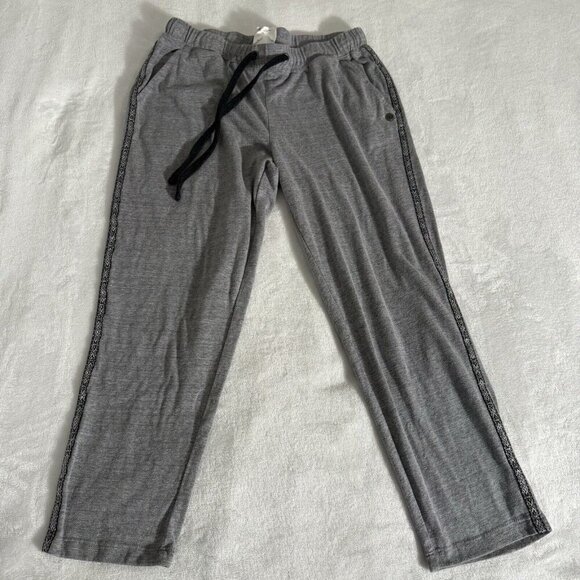 Roxy Grey Cropped Drawstring Pants Women’s Small - Picture 1 of 11